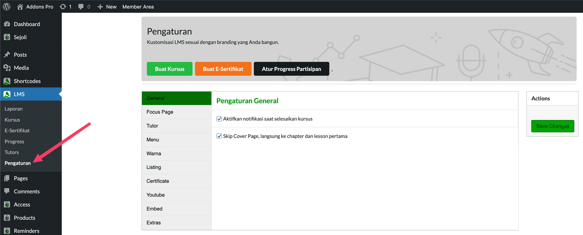 addon sejoli tutorial